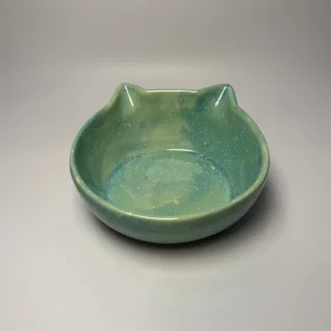 Handmade Ceramic Cat Bowl - 1