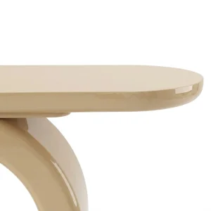 Arch Champagne Console Table - 5