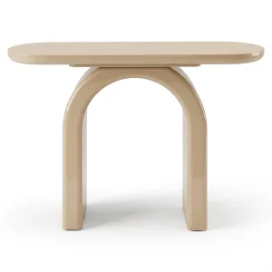 Arch Champagne Console Table - 2