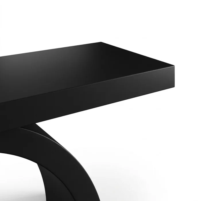 Aura Minimalist Siyah Dresuar Konsol - 5