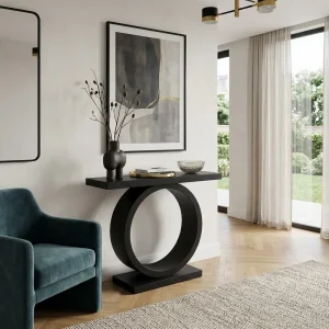 Aura Minimalist Siyah Dresuar Konsol - 3
