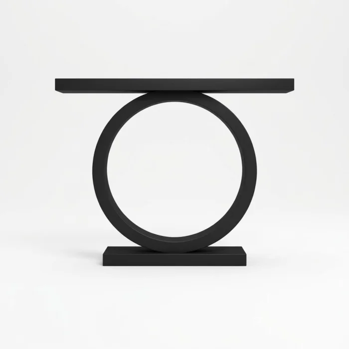 Aura Minimalist Siyah Dresuar Konsol - 2