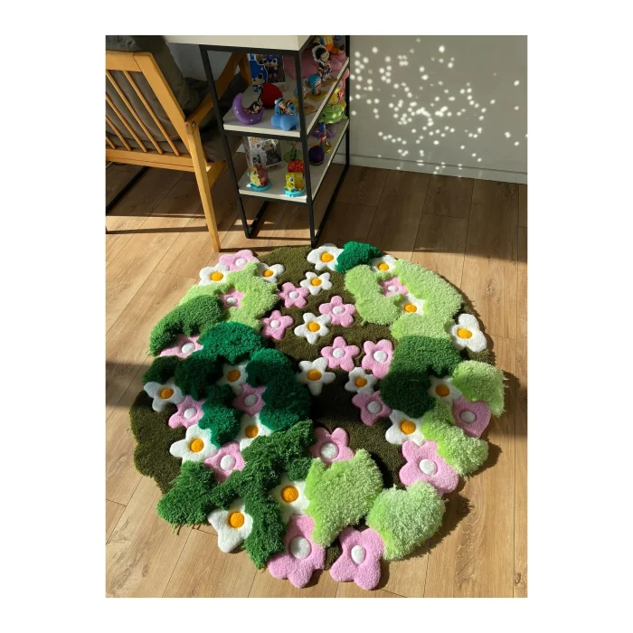 Garden Handcrafted 3D Rug & Decor - 3
