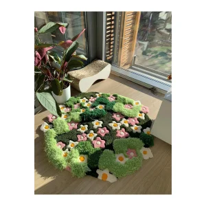 Garden Handcrafted 3D Rug & Decor - 2