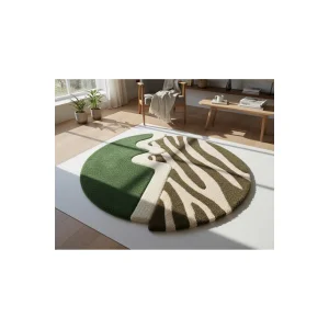 Minimalist Tufting Rug & Wall Decor - 3