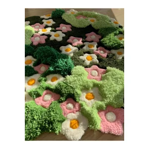 Garden Handcrafted 3D Rug & Decor - 4