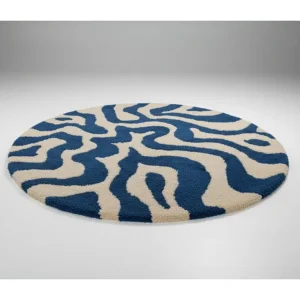 Handmade Ocean Tufting Rug - 1