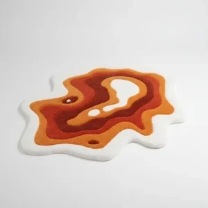 Handmade Spiral Tufting Rug & Wall Decor - 1