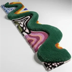 Ivy Hand-Knotted Decorative Rug - 1