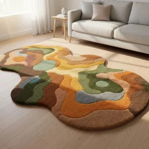 Spring Hand-Tufted Rug - 1