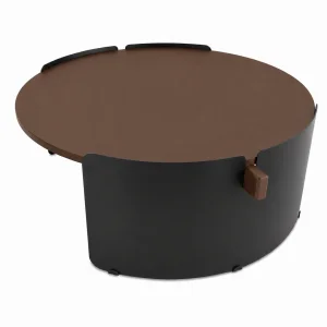 Orbit Brown and Black Coffee Table - 10