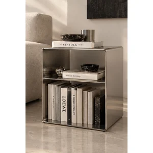 Aurev Stainless Side Table - 2