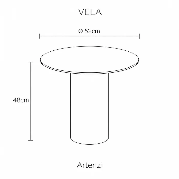 Vela Side Table - 7