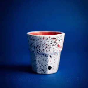Alex Indigo Seramik 2'li Espresso Bardak Seti - 2