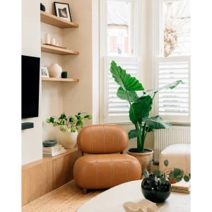 Forma N°1 Haki Leather Armchair - 3