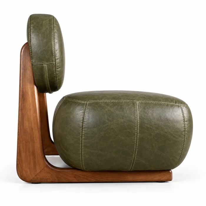 Forma N°1 Tan Leather Armchair - 2