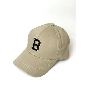 B Harfli Bordo Şapka - 2