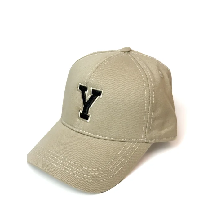 Y Embroidered Burgundy Cap - 2