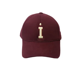 Bordo Harfli Şapka - 1