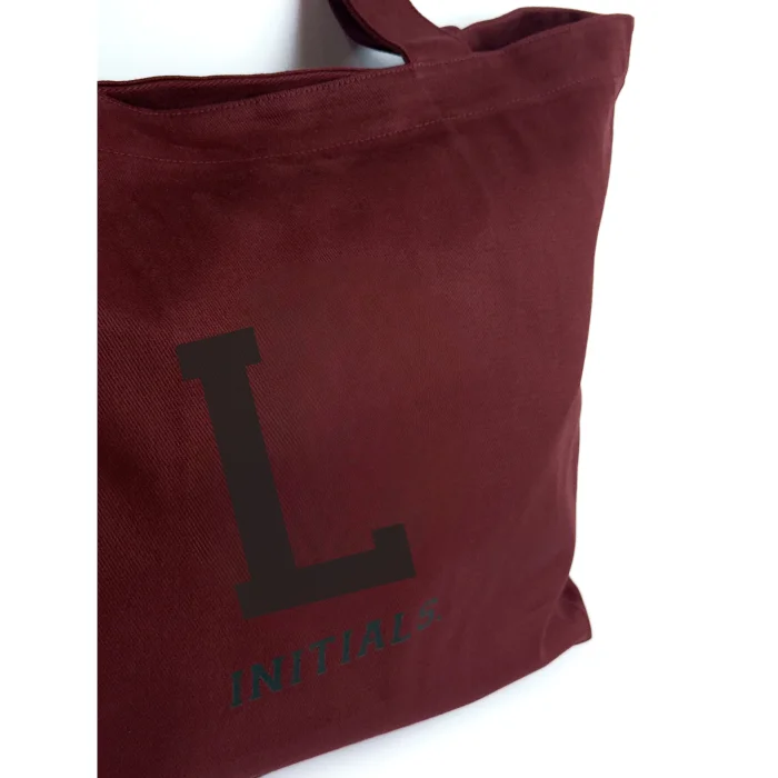 Bordo Tote Omuz Çantası (L) - 3