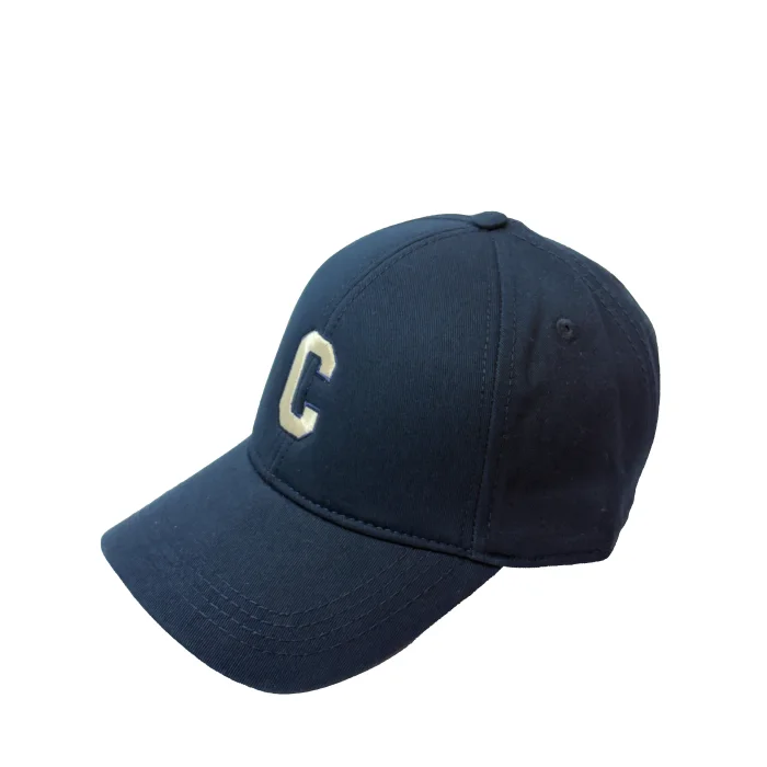 Initials Navy Blue Letter Cap (c) - 2