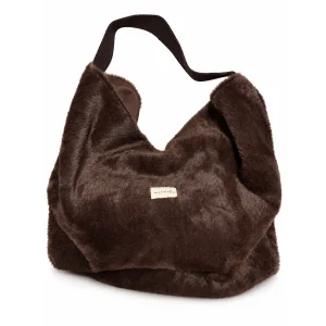Faux Fur Omuz Çantası - 1