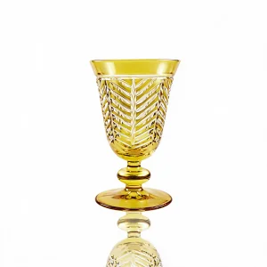 Lanza Sarı Kristal Kadeh - 1