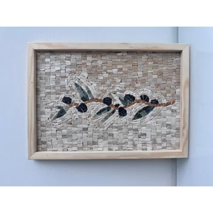 Oliva Handmade Natural Stone Mosaic Painting - 3