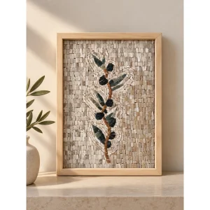 Oliva Handmade Natural Stone Mosaic Painting - 2