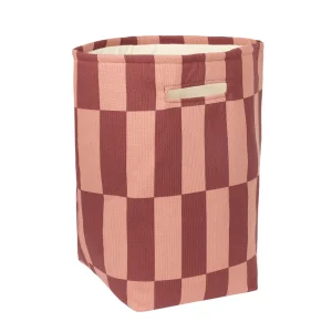 Nobodinoz Vibes Büyük Sepet, Maroon Tiles - 1