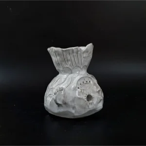 Stoneware Yüz Figürlü Buhurdanlık - 2