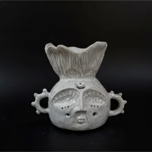 Handmade Stoneware Oil Burner - 1