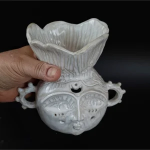 Handmade Stoneware Oil Burner - 6