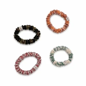 Saten Scrunchie Saç Tokası Seti - 1