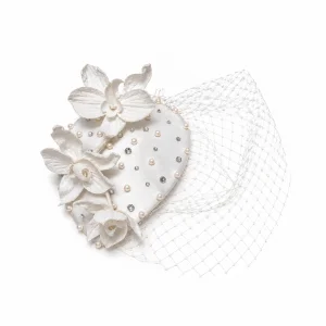 Calypso Bridal Hat - 1
