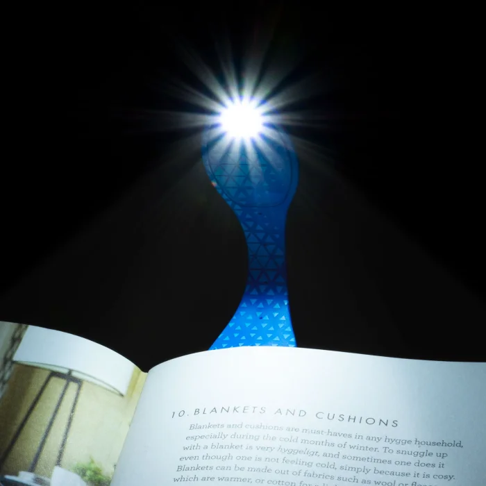 Flexilight Blue Geo Flexible Reading Lamp - 5