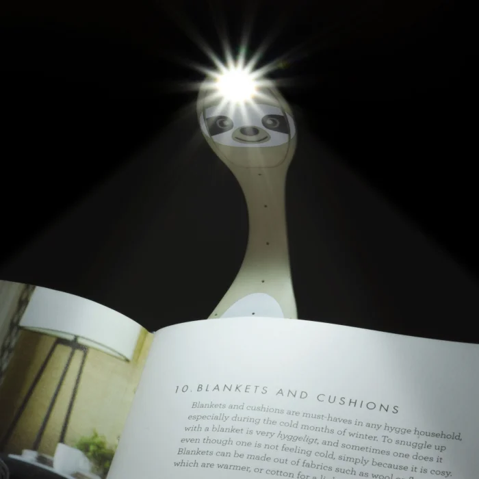 Flexilight Sloth Flexible Reading Light - 4