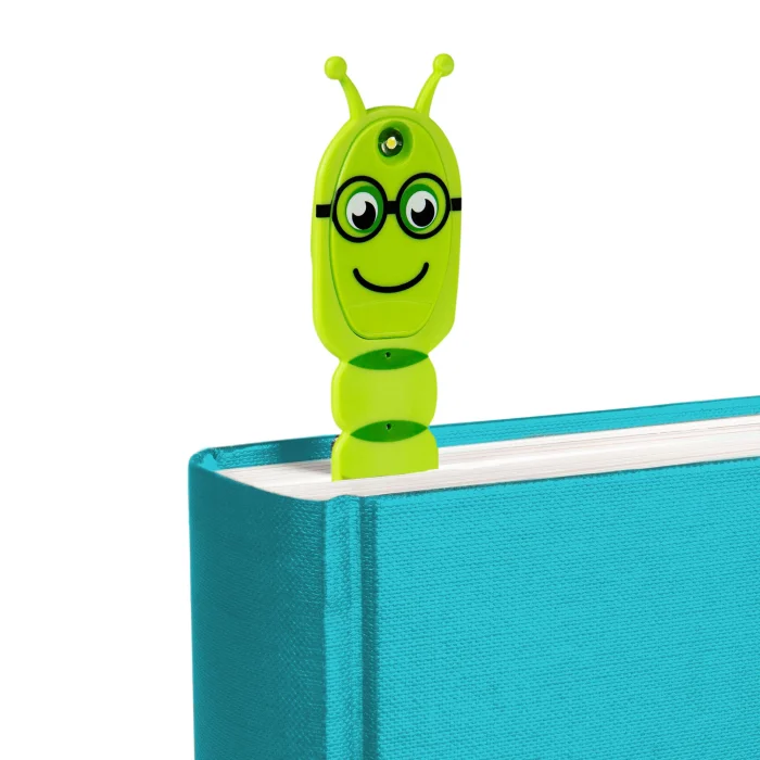 Flexilight Pals Green Bookworm Flexible Reading Light - 5
