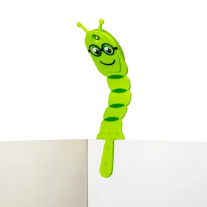 Flexilight Pals Green Bookworm Flexible Reading Light - 6