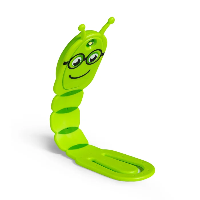 Flexilight Pals Green Bookworm Flexible Reading Light - 2
