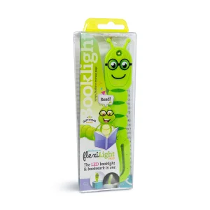 Flexilight Pals Green Bookworm Flexible Reading Light - 7