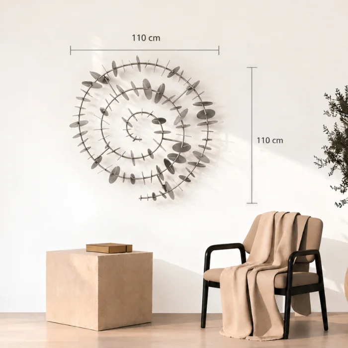 Time Spiral Wall Decor - 8