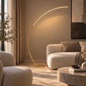 Modern Led Elips Floor Lamp - 1