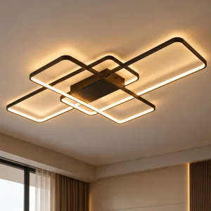Modern Karel Minimalist LED Ceiling Chandelier - 1
