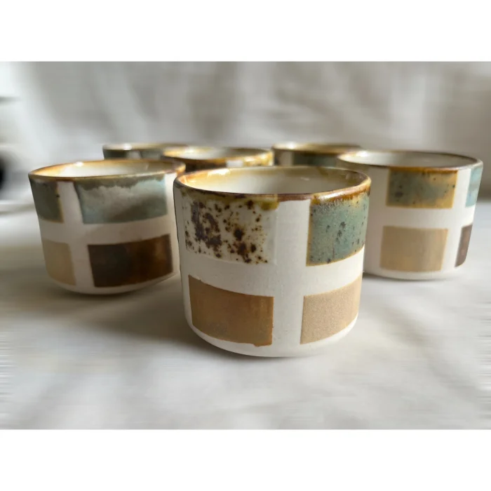 Stoneware El Yapımı Espresso Bardağı - 2