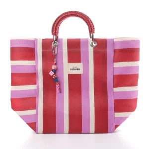Cabas-X Grenadine Crochet Tote Bag - 1