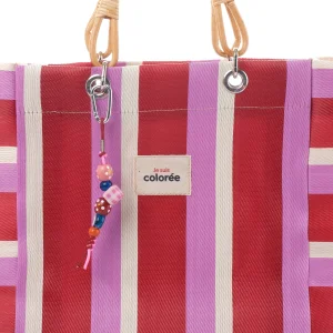 Cabas-X Grenadine Natural Bambou Tresse Tote Bag - 4