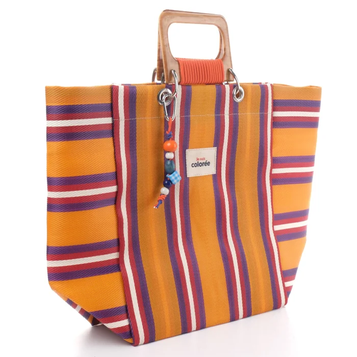 Cabas-X Mandarine Cordeplex Saplı Tote Çanta - 2