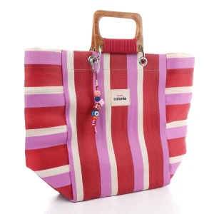 Cabas-x Mandarine Cordeplex Handle Tote Bag - 2