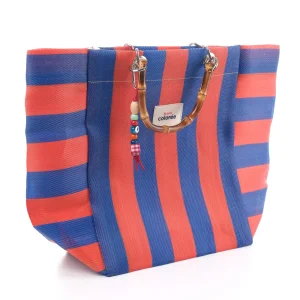 Cabas-X Mistral Natural Bambou Saplı Tote Çanta - 2